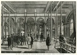 Pumping Collection: Engine House at the Metropolitan Main Drainage Works 1865