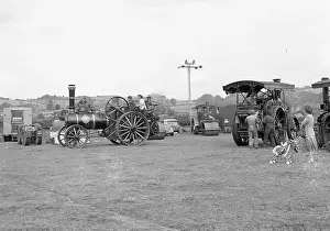 Jefferies Prints: The engine park at a Steam rally