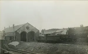 Engine Shed & GNSR Neilson Locomotive No 59 - (Great North of Scotland Railway)