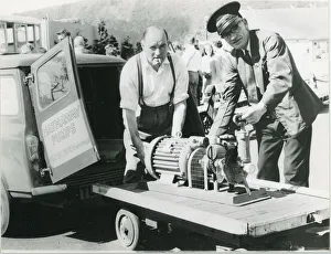 Engine test of machinery by Lawrence Hathaway