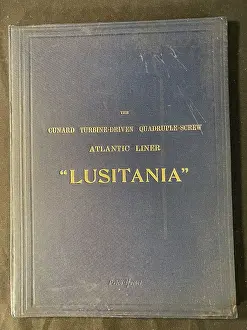 Screw Prints: Engineering Magazine, quadruple screw RMS Lusitania