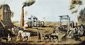 Fine Art Gallery: England (18th C.). Industrial Revolution. Explotation