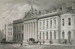 Biblioteca Gallery: ENGLAND (19 century). London. India Company. Engraving