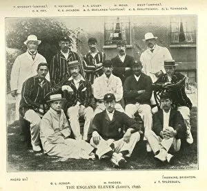 The England Cricket Team, Lord s, 1899