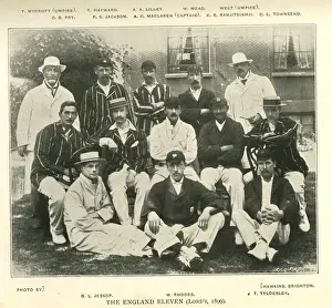 Boater Prints: The England Cricket Team, Lord s, 1899