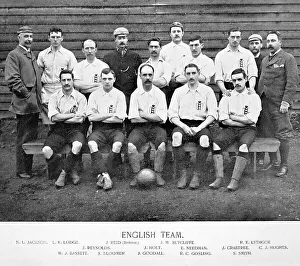England Football Team, 1895