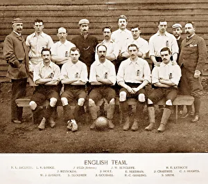 England Football Team, 1895