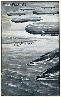 Zeppelin Gallery: To England! German dreams of an invasion by sea and air