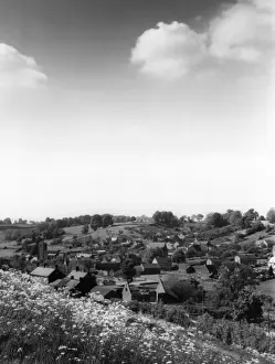 Over View Prints: England / Hornton