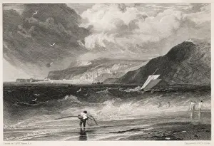 Blustery Prints: England / Lyme Regis 1814