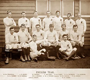 England Rugby Team in the 1890s