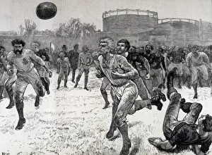 Scramble Prints: England V Scotland 1872