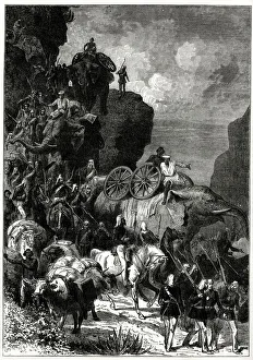Terrain Collection: English Army on the march to Magdala, Abyssinia (Ethiopia)
