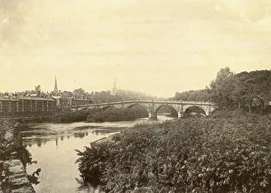 English Bridge, Shrewsbury - photograph