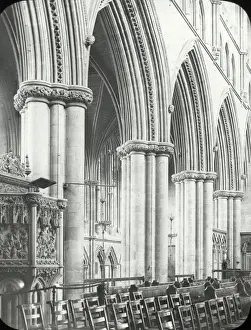 Pulpit Prints: English Cathedrals - Carlisle -North side of the Choir