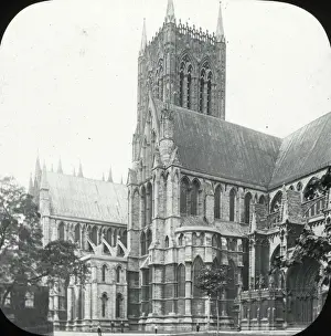 English Cathedrals - Lincoln cathedral from south East