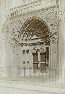 English Cathedrals - Porch, Bayeux Cathederal English Cathedrals - Porch, Bayeux Cathederal