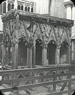 Alban Gallery: English Cathedrals - The shrine - St Albans