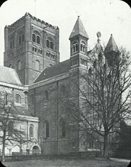 Albans Collection: English Cathedrals - St Albans Tower and South transept