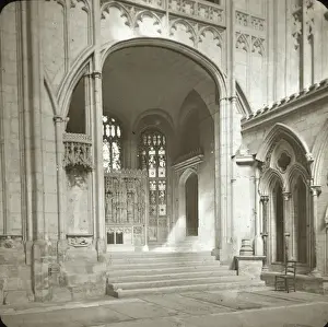 Looking Prints: English Cathedrals - St Pauls Chapel, Gloucester cathedral
