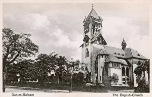Salaam Prints: English church in Dar-es-Salaam, Tanzania