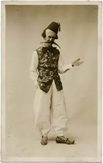 Jerkin Prints: English comic stage performer
