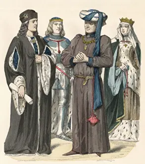 Nobles Prints: English Costume 1470