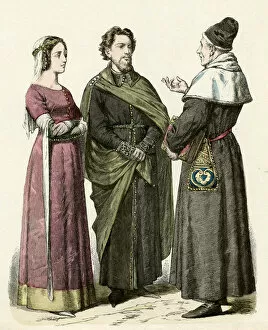 Kirtle Collection: English Costume Mid C14