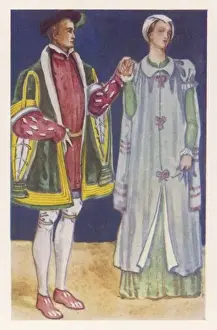 Grand Mother Prints: English Couple 1550