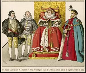 Throne Collection: English Court Dress C16