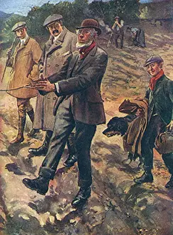 English dowser dowsing