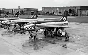 English Electric Lightning T. 4 XM989 56 Squadron RAF