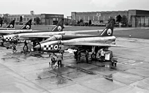 English Electric Lightning T.4 XM989 56 Squadron RAF