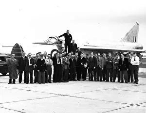 English Electric P1 support team at Boscombe Down