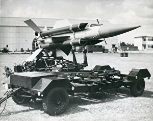 Missile Gallery: An English Electric Thunderbird surface-to-air guided missil