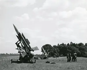 English Electric Thunderbird surface-to-air guided missiles