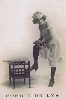 English Female impersonator and singer Bobby De Lys