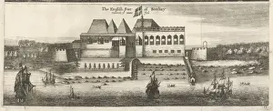 1671 Prints: English Fort at Bombay 2