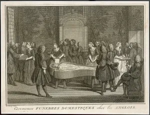 Shroud Prints: ENGLISH FUNERAL PICART