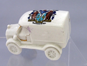 Images Dated 14th February 2012: English manufacture china Red Cross Van
