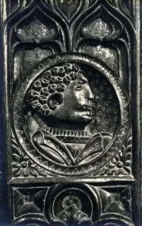 Carved Prints: English medieval wood carving - church pew decoration