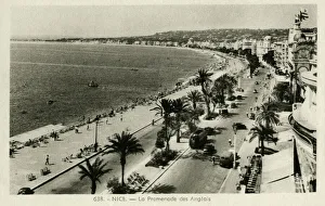 Images Dated 23rd December 2015: The English Promenade - Nice, France