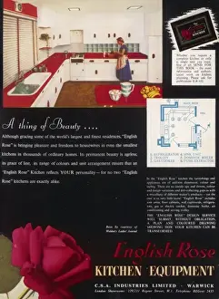 English Rose kitchen advertisement