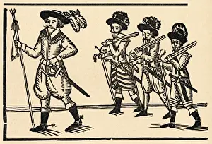 English Soldiers Ca 1690