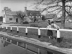Pond Collection: English Village 1960S