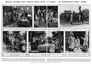 An Englishmans Home filmed, WW1