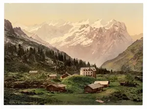 Unterwald Prints: Engstlenalp, general view, Unterwald, Switzerland