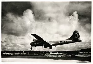 Enola Gay, aircraft, atom bomb Japan in 1945, WW II