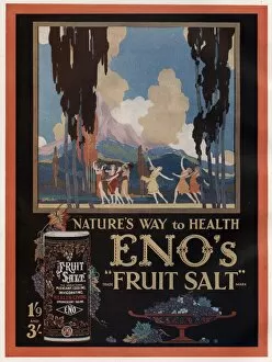Images Dated 9th January 2012: Enos Fruit Salt Advertisement