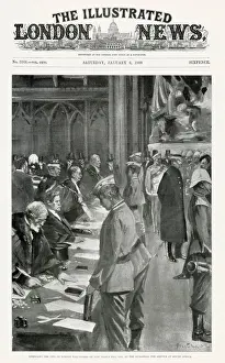Standards Prints: Enrolling the City of London volunteers on New Years day